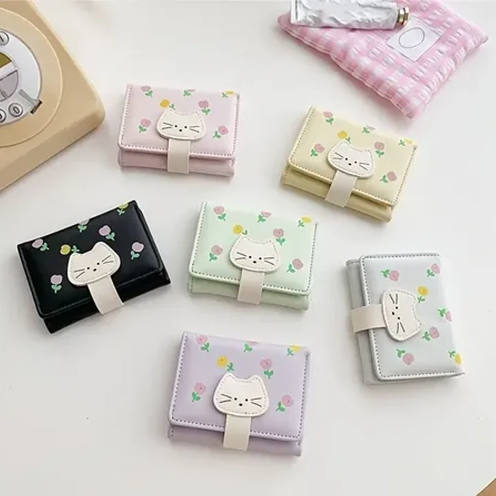 Billetera broche de Gato 7