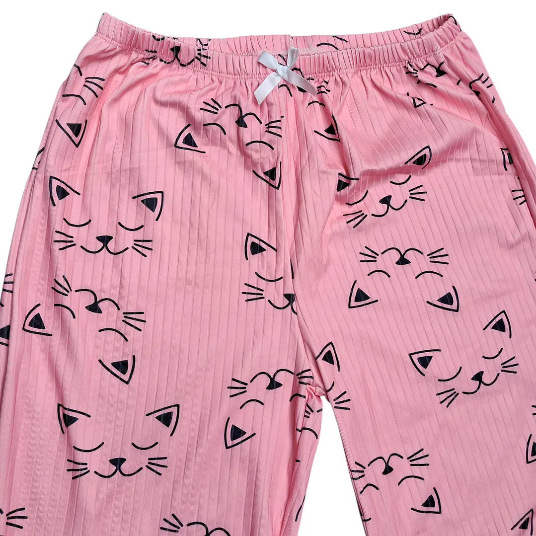 Pijama Privavera Gatos  9