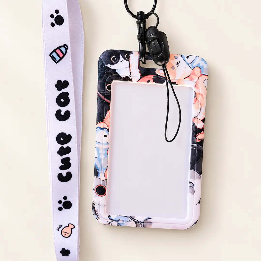 Porta Credencial Gatitos 2