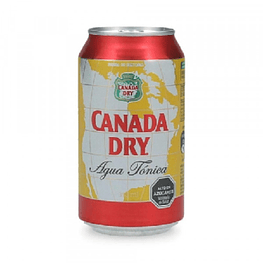 Canada Dry Tónica Lata 350cc. Display 6u.