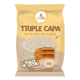 Alfajor Chocolate Blanco Display 24u.