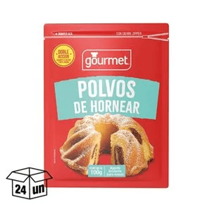 Polvos de Hornear Gourmet 100grs. 1