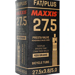 CAMARA MAXXIS FAT/PLUS TUBE 27.5X 3.8/5.0 1.0MM PV/RVC FVSEP