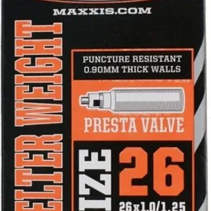 Cámara 26X1.0/1.25 FV Maxxis Welterweight 0.9mm Presta (Francesa)