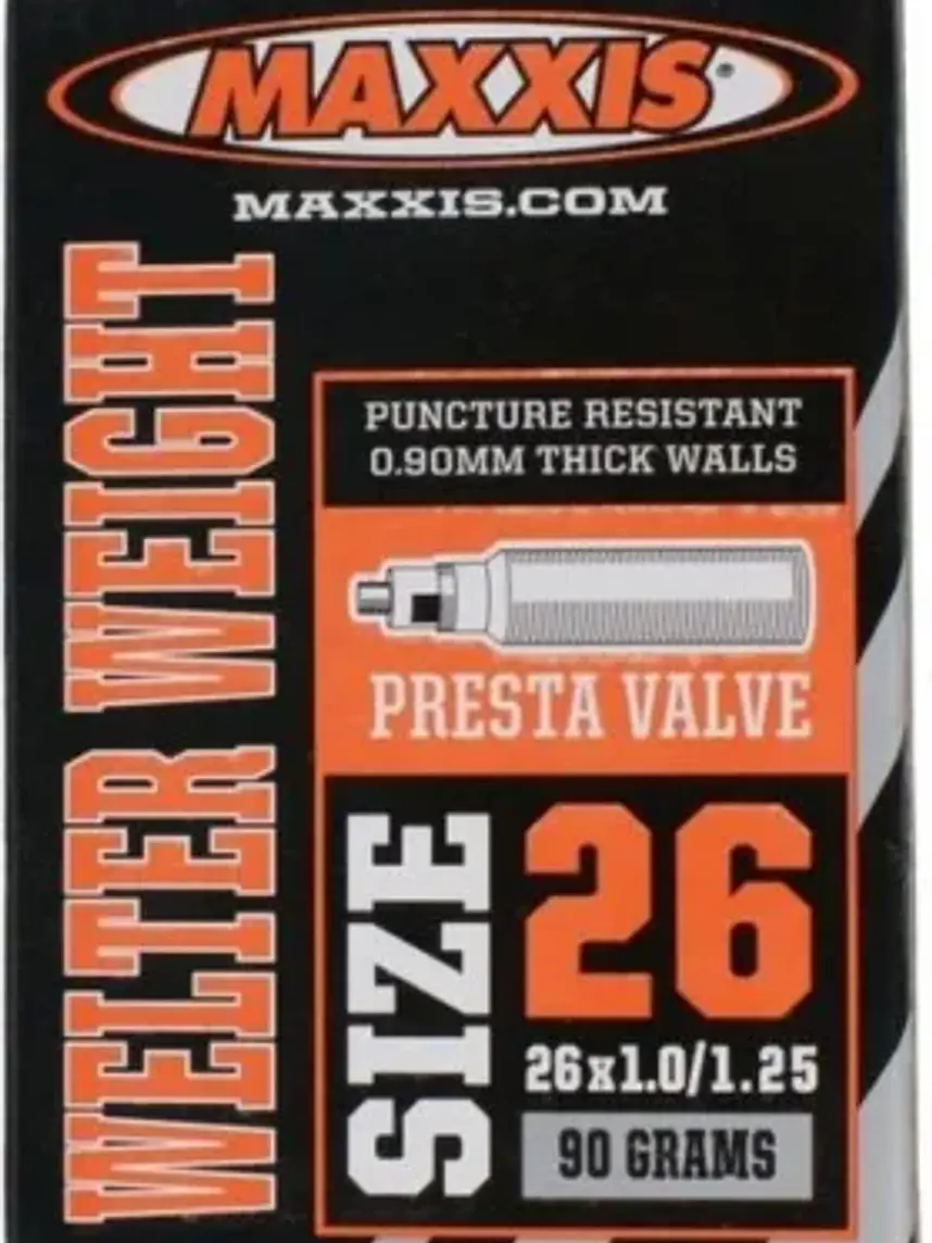 Cámara 26X1.0/1.25 FV Maxxis Welterweight 0.9mm Presta (Francesa) 1