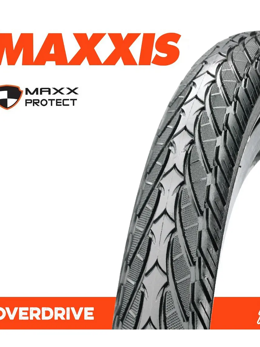 NEUMATICO MAXXIS OVERDRIVE 26 X 1.75 MAXXPROTECT WIRE 27TPI 2