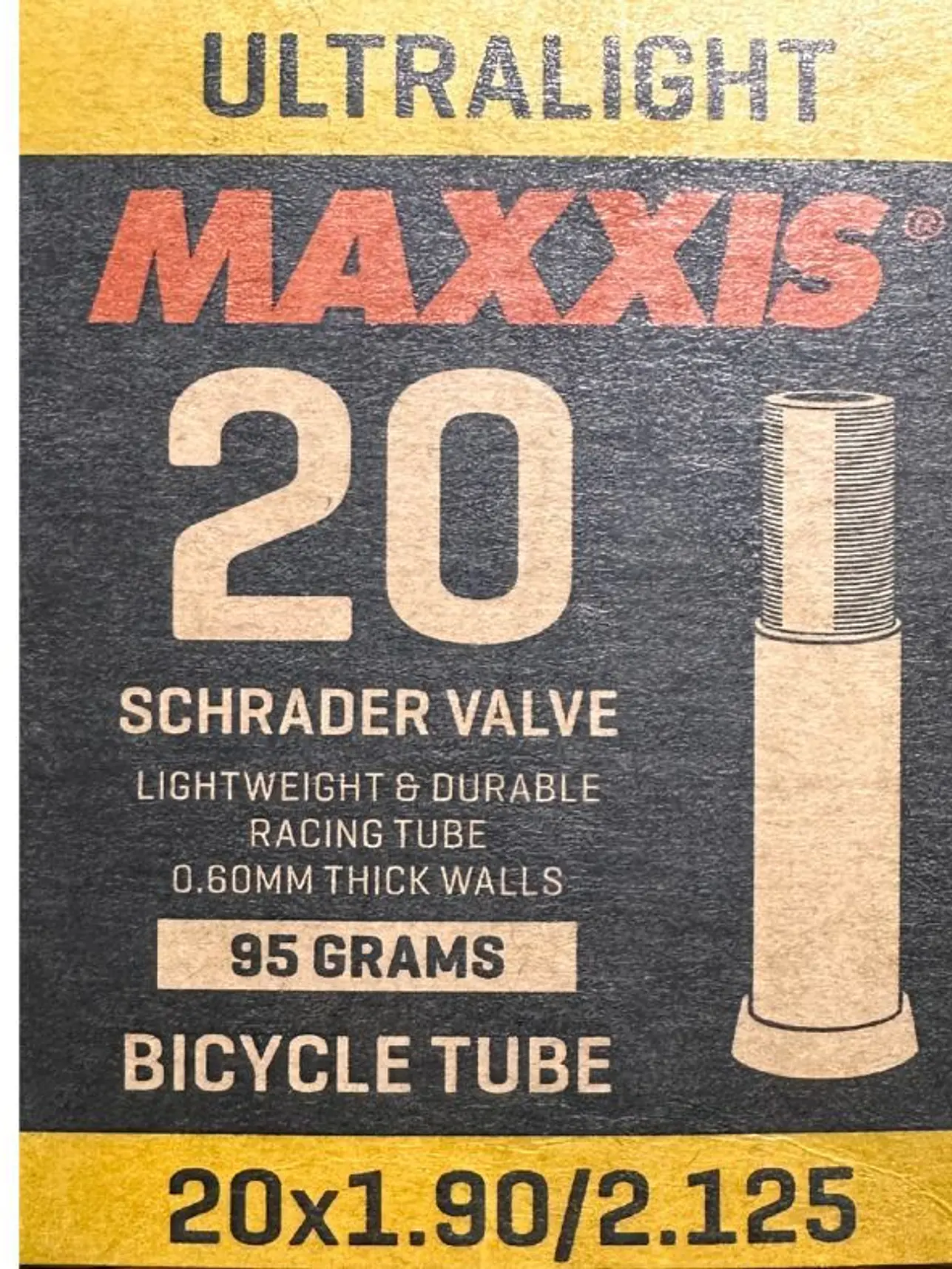 Camara Ultralight 20X1.90/2.125 0.6mm Maxxis 1