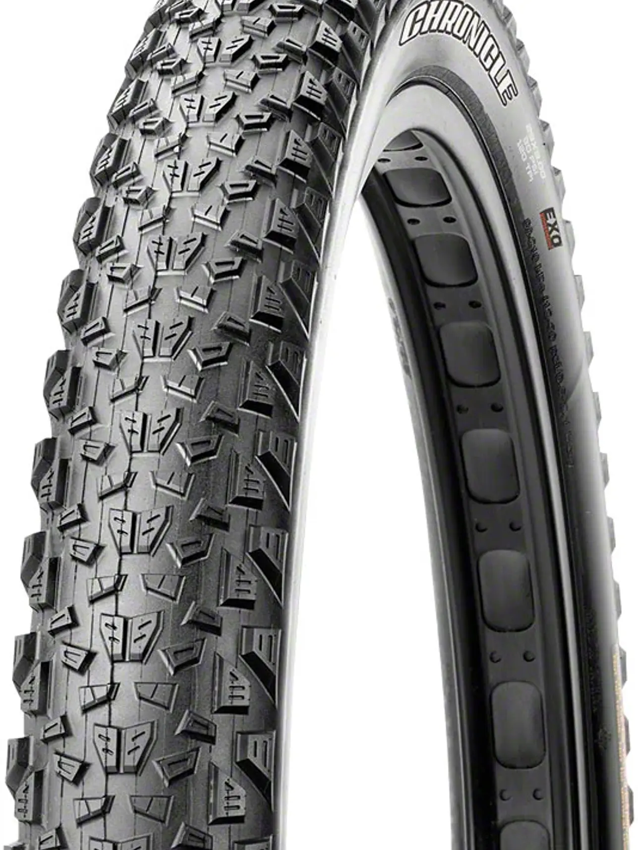 Neumático Maxxis Chronicle: 27.5 x 3.00 Plegable 120 tpi Doble compuesto EXO Sin cámara 1