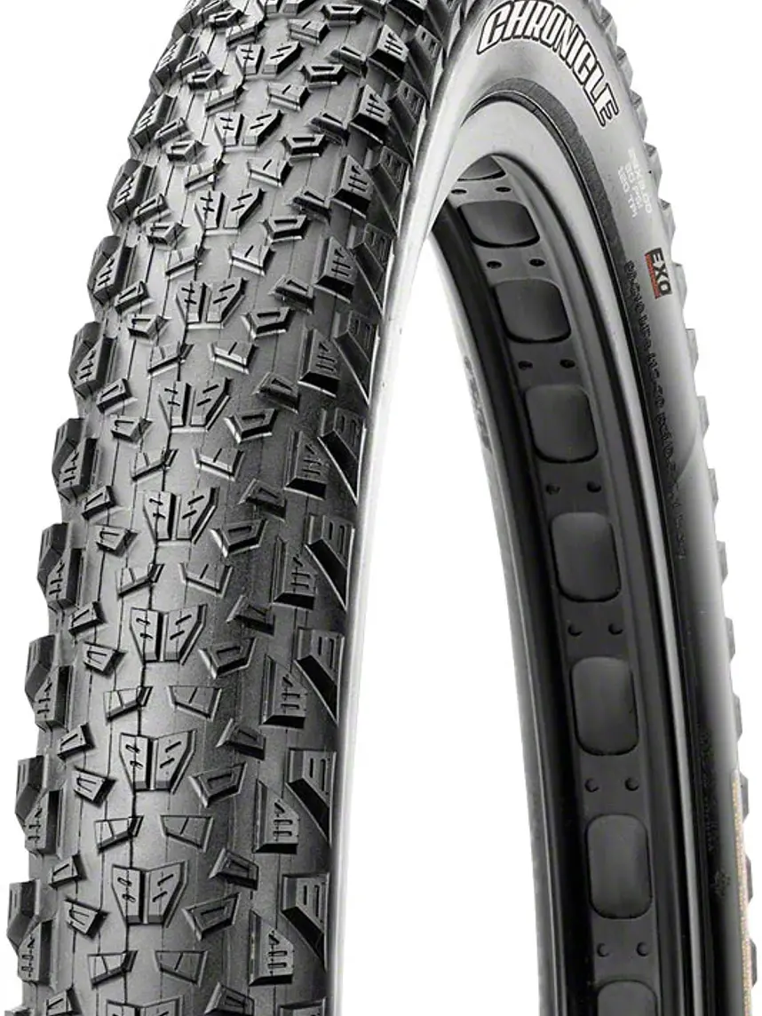 Neumático Maxxis Chronicle: 27.5 x 3.00 Plegable 120 tpi Doble compuesto EXO Sin cámara 1