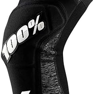  Rodilleras 100% Ridecamp - gris/negro (Tallas M-L-XL)