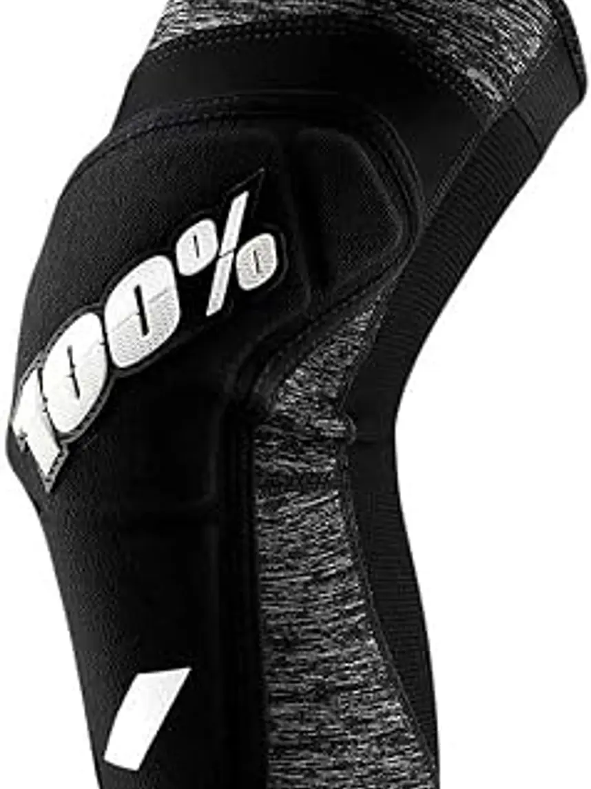  Rodilleras 100% Ridecamp - gris/negro (Tallas M-L-XL) 1