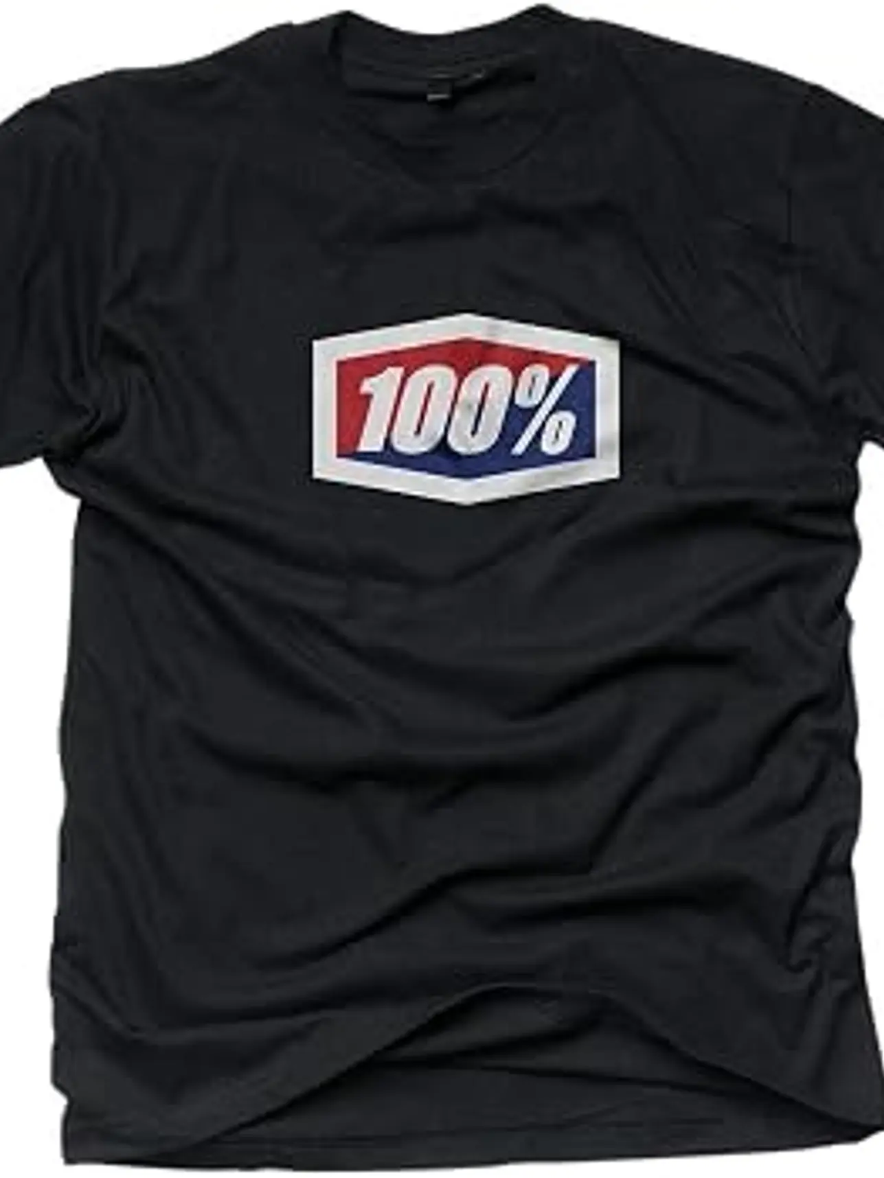 Camiseta Marca 100% Casual Modelo Official Short Sleeve tee Black - (Tallas S-M-L-XL) 1