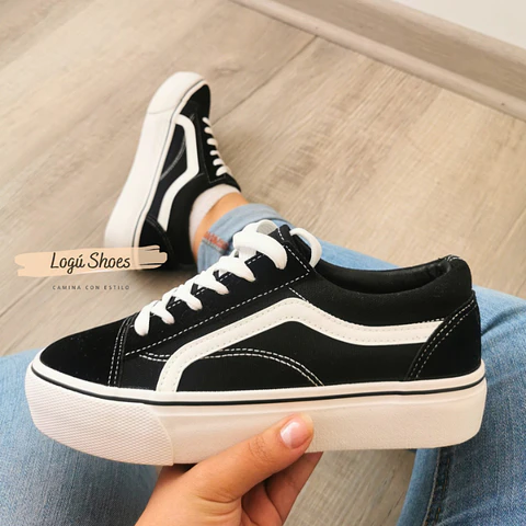 Zapatilla Mujer Iris black