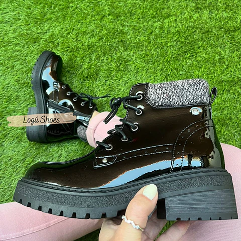 Botín Eva Charol Negro