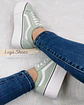Zapatilla Mujer Isa verde - Miniatura 2