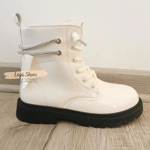 Bota Niña Isidora Blanca 