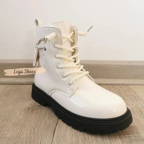 Bota Niña Isidora Blanca 