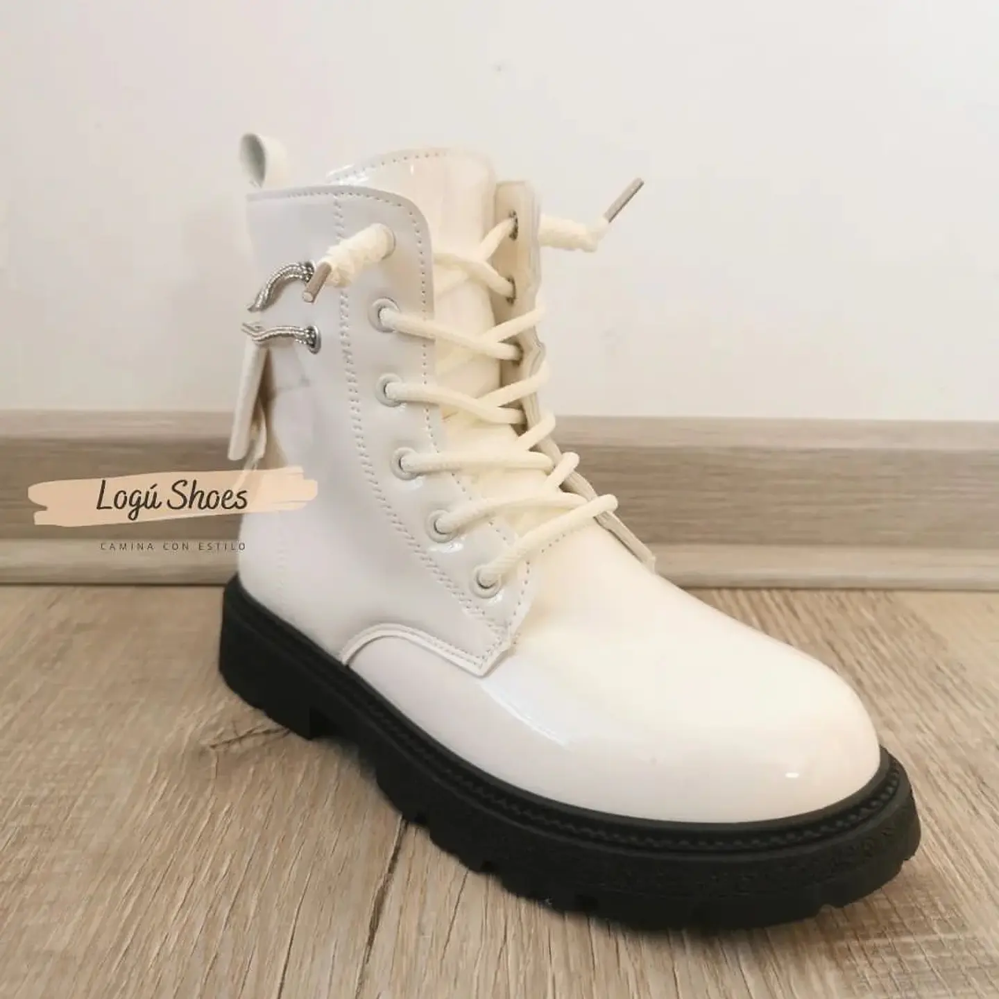 Bota Niña Isidora Blanca  2