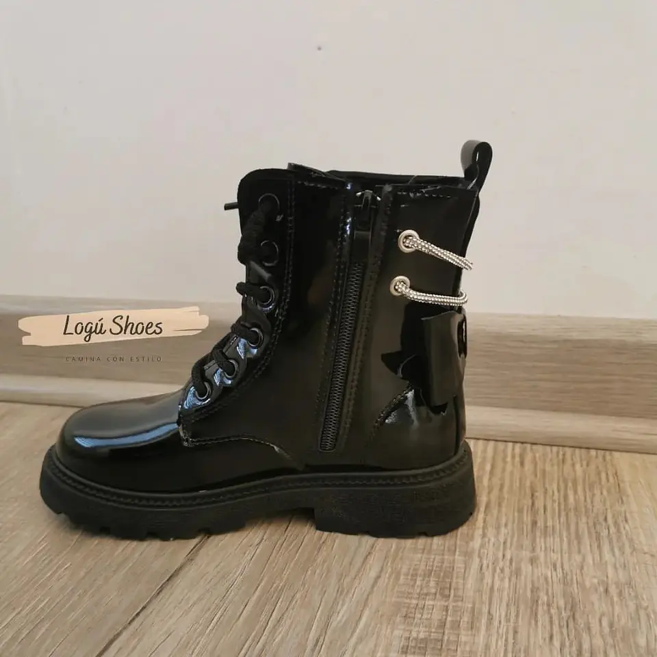 Bota Niña Isidora Negra 7