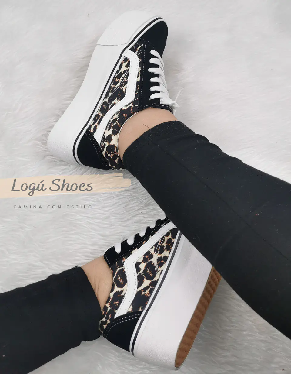 Zapatilla Mujer Isa Leopard 2