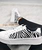 Zapatilla Mujer Lore Cebra blanca - Miniatura 1