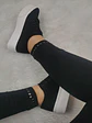 Zapatilla Mujer Dana negra - Miniatura 2
