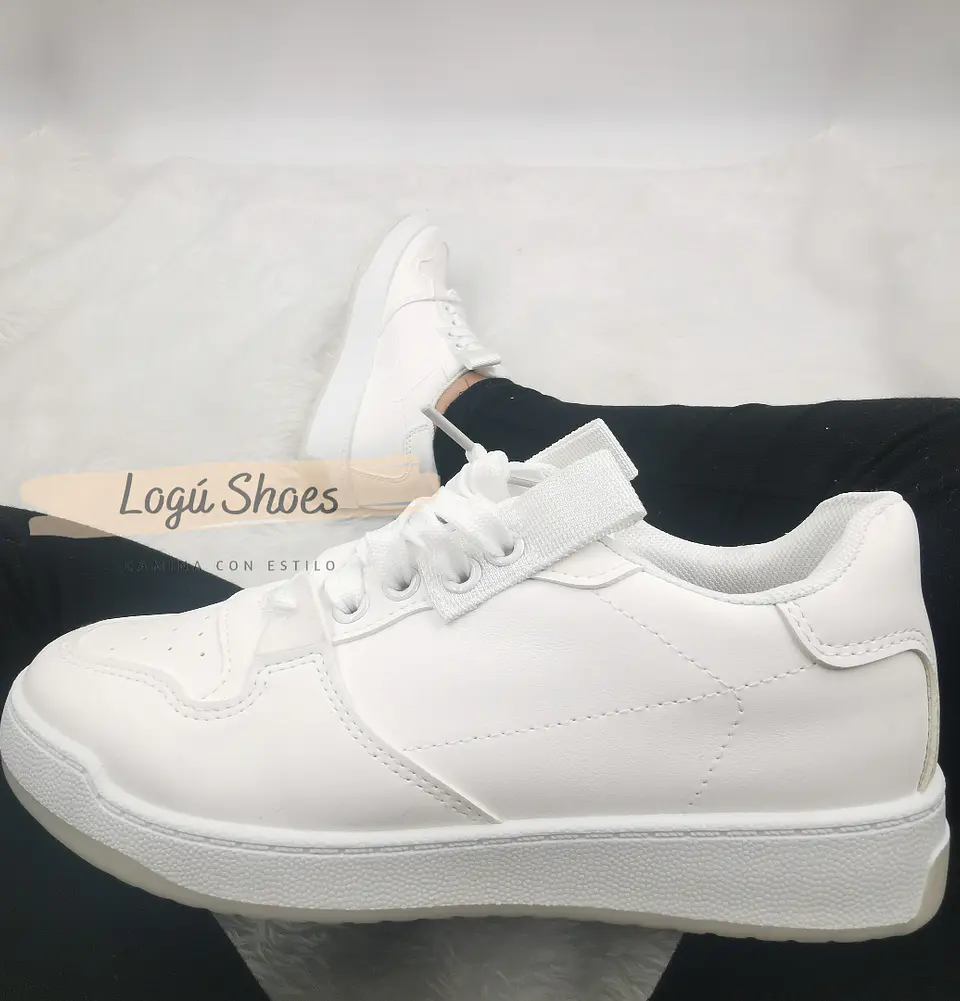 Zapatilla Mujer Azia blanca 1