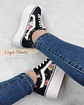 Zapatilla Mujer Isa flor Black - Miniatura 2