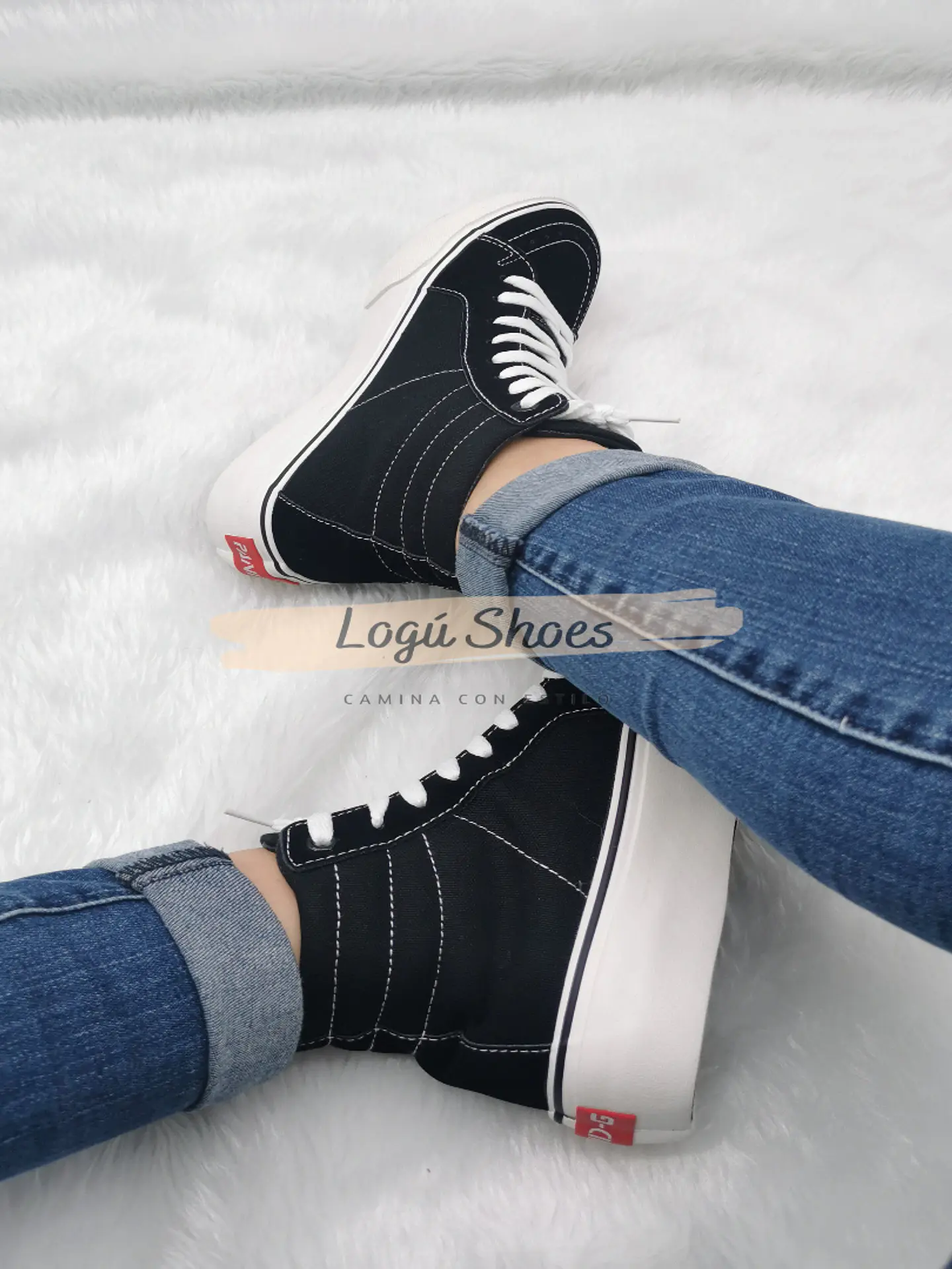 Zapatilla Mujer Estela Negra 2