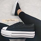 Zapatilla Mujer Lía black - Miniatura 1