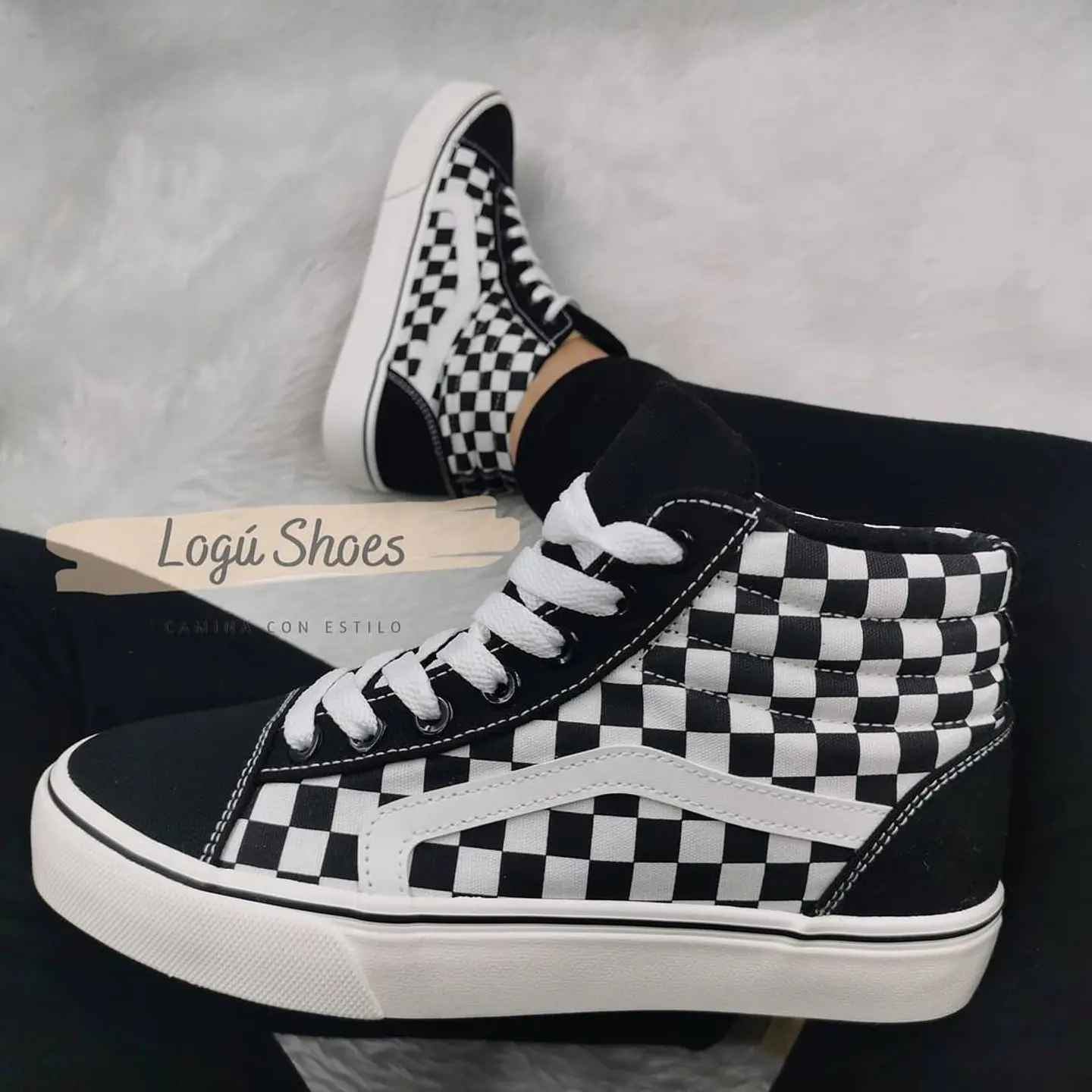 Zapatilla Mujer Mary cuadrille 1