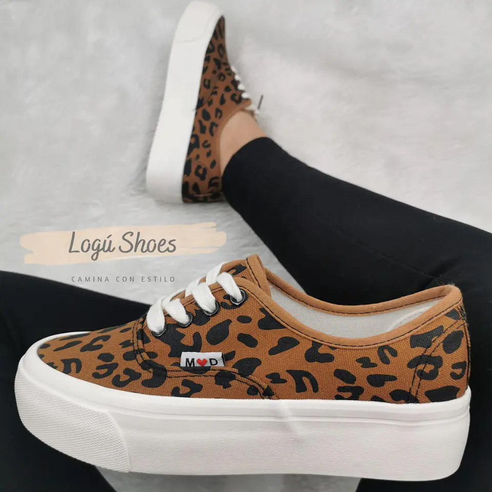 Zapatilla Mujer Pao café 1