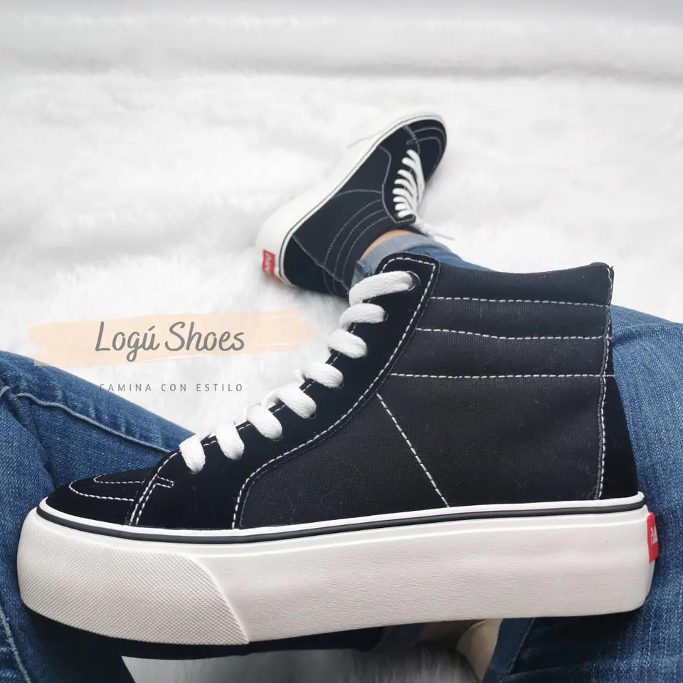 Zapatilla Mujer Estela Negra 1