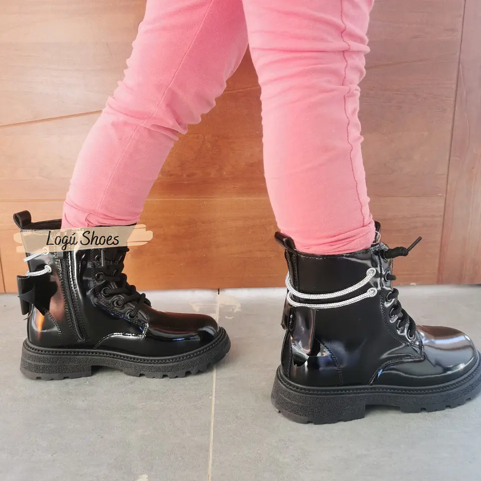 Bota Niña Isidora Negra 3