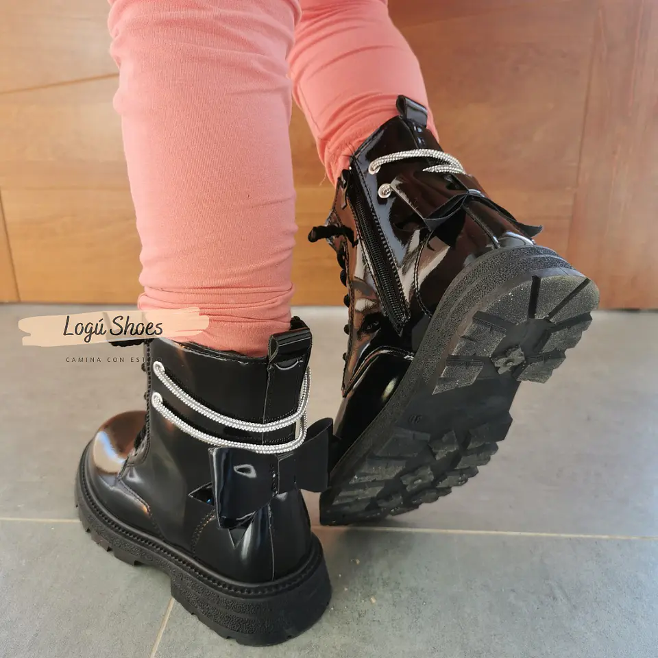 Bota Niña Isidora Negra 6