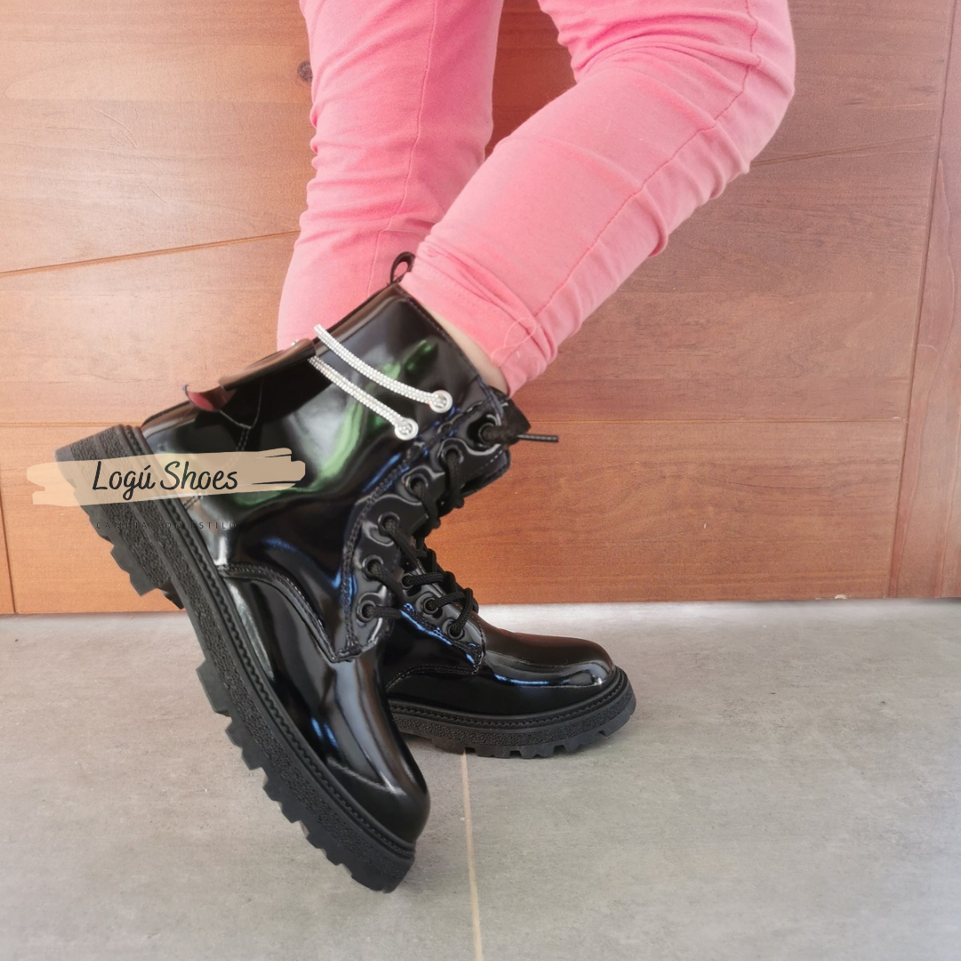 Bota Niña Isidora Negra