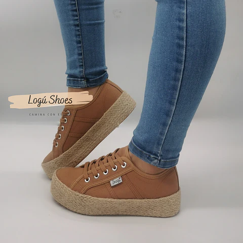 Zapatilla de Mujer Pia Khaki