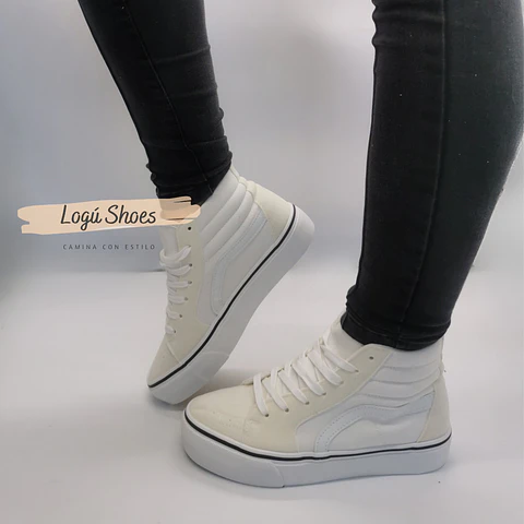 Zapatilla de Mujer Mary Blanca 