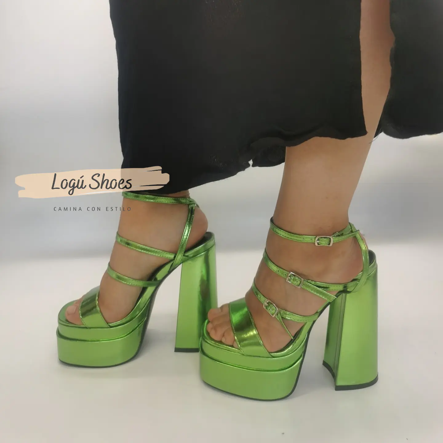Sandalia Poli Verde 2