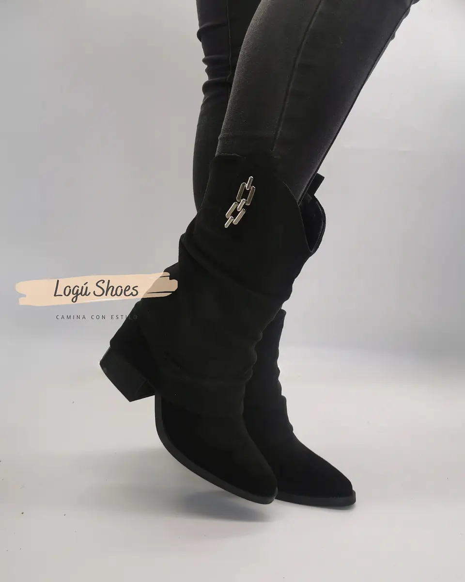 Bota mujer Ale Negra 2