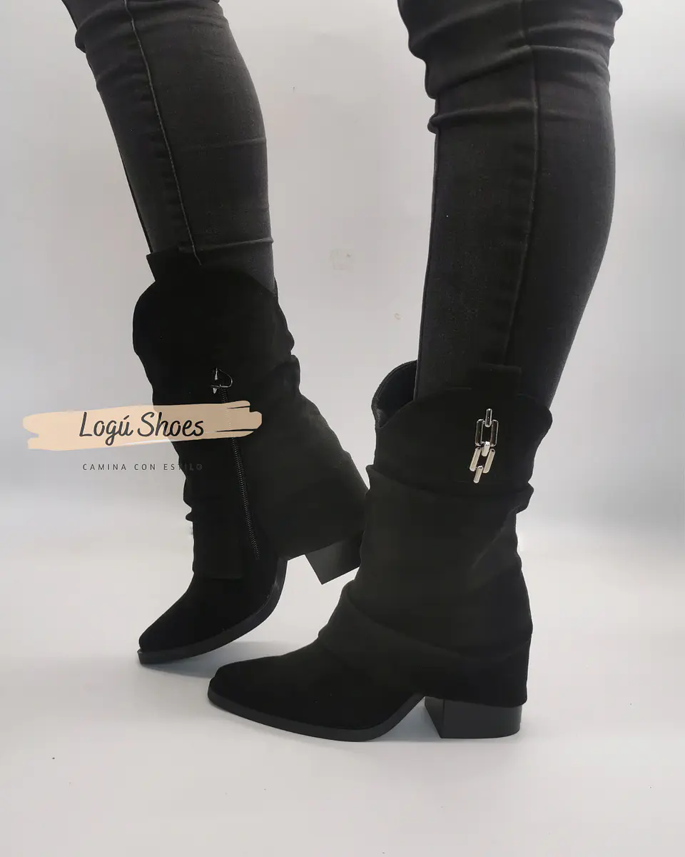 Bota mujer Ale Negra 3