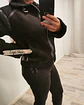 Chaqueta de mujer Aviadora Gamuza Negra - Miniatura 2