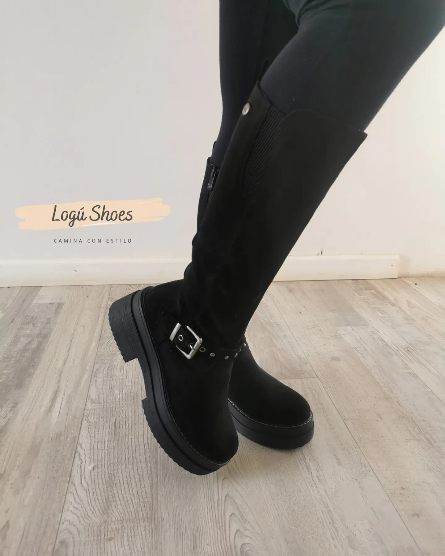 Bota Lina Negra 3