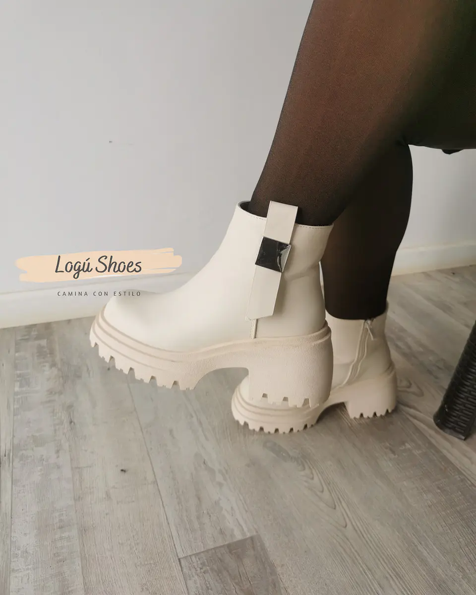 Botín Leila Beige 1