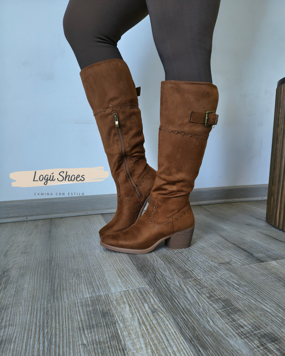 Bota Invernal Café Via Franca Art. 5ch02 Brown