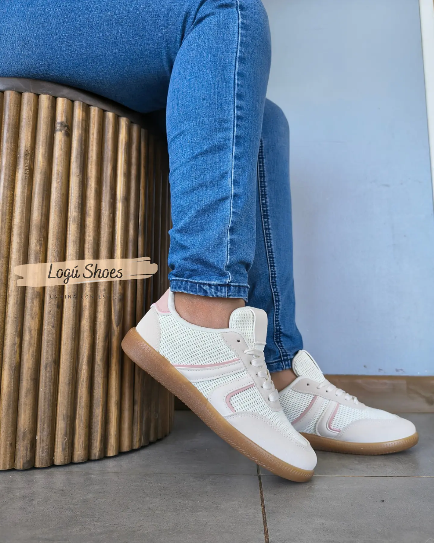 Zapatilla Calada Pink 2