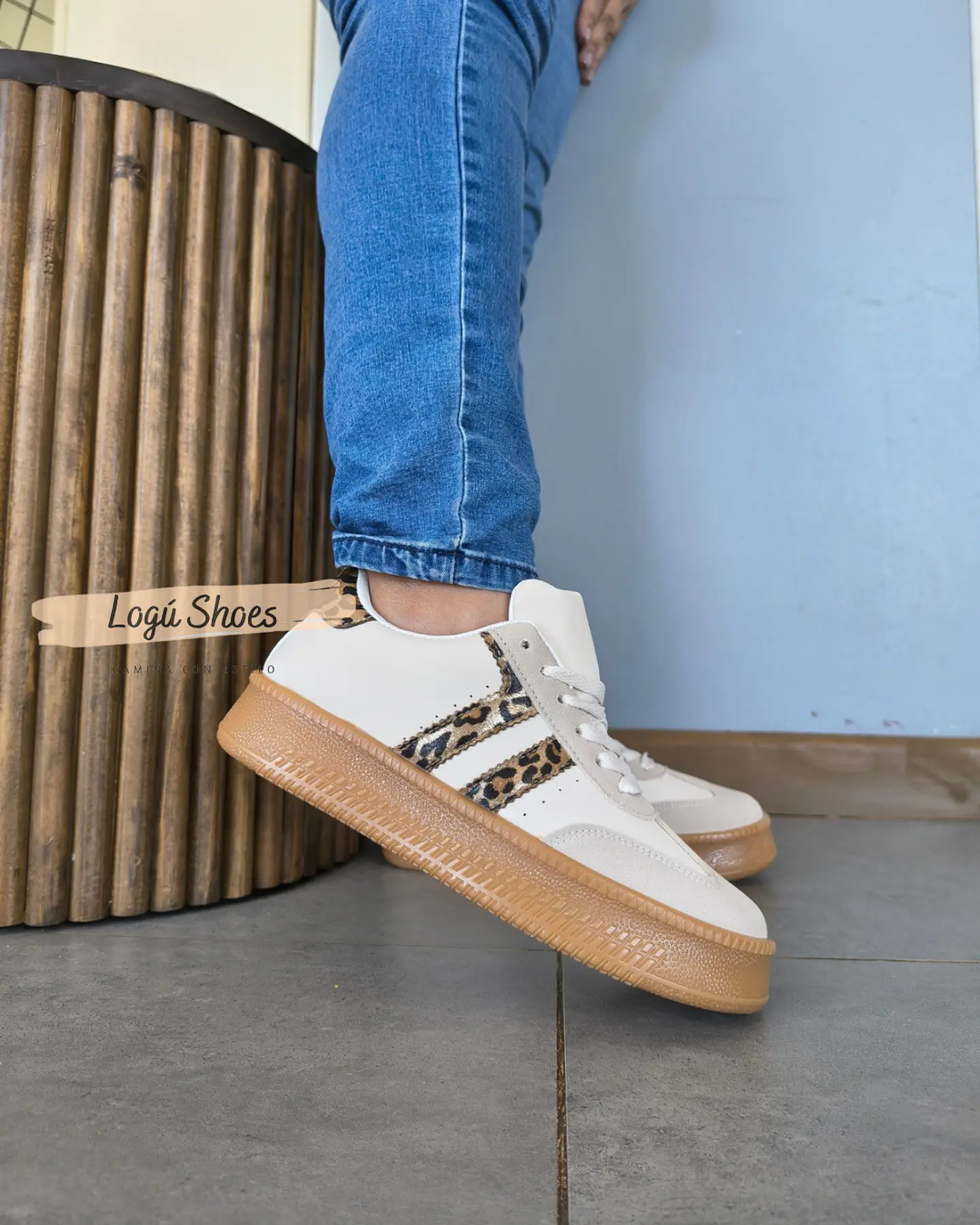 Zapatilla Zam Leopardo 3