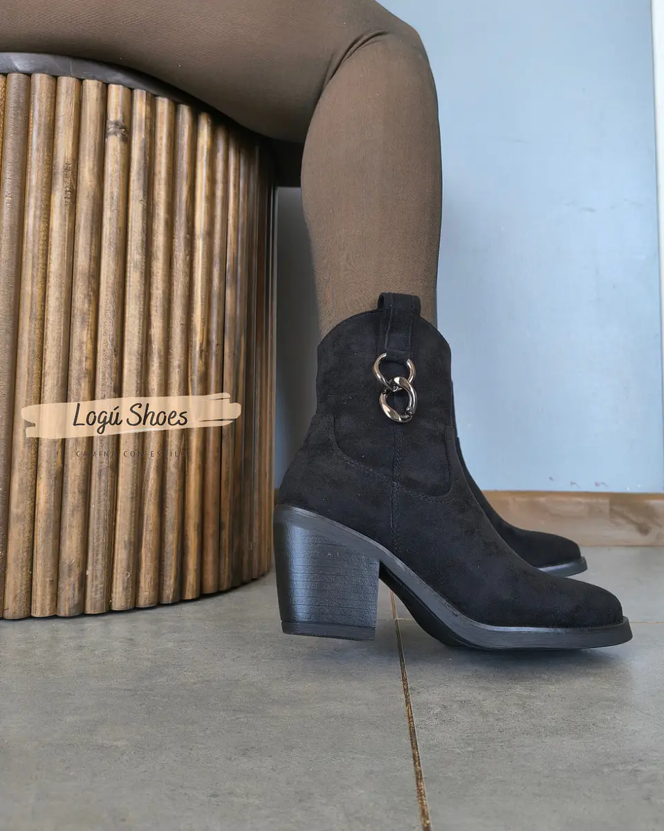 Botín Tex Negro 2