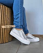Zapatilla Lía Plateada  - Miniatura 3
