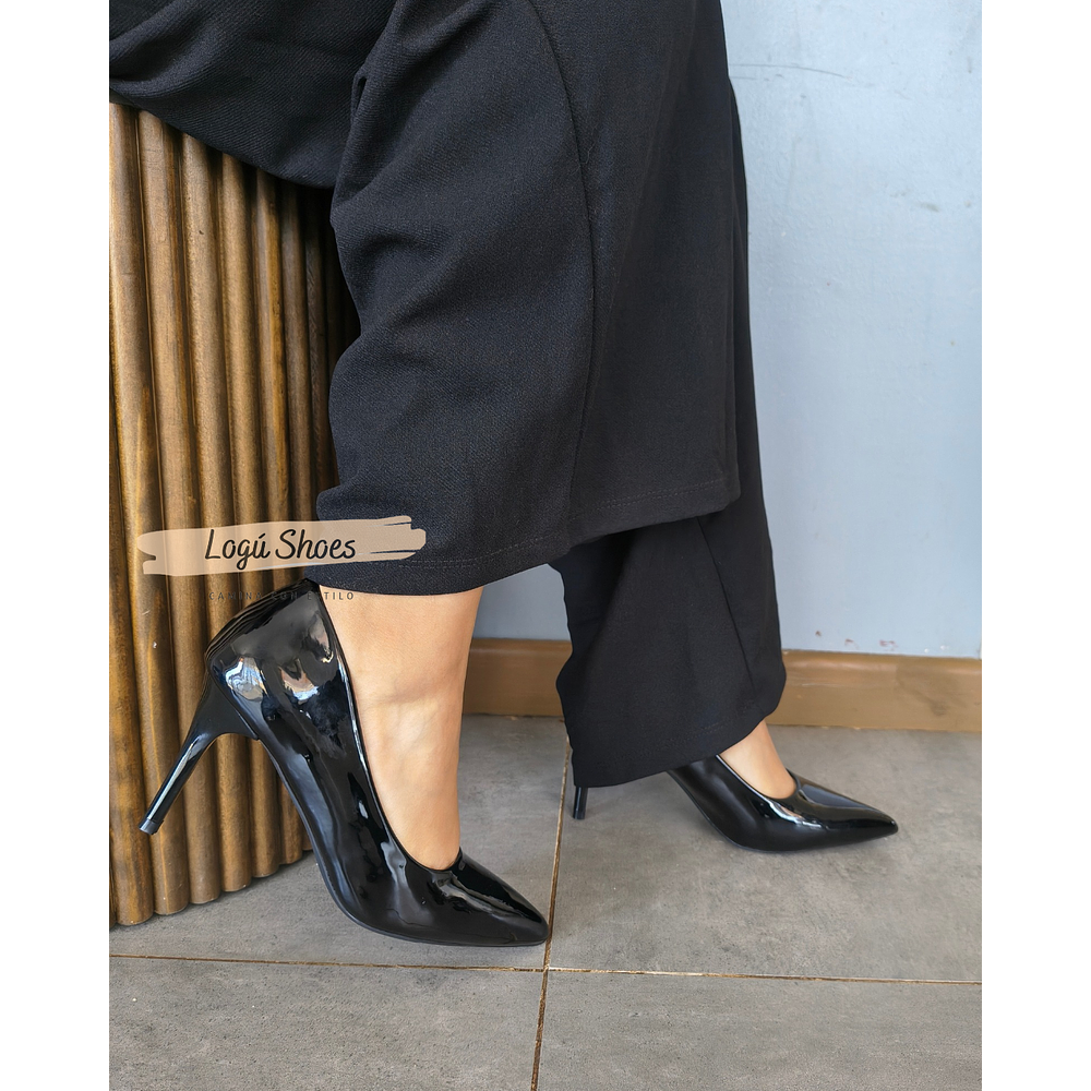 Stiletto Negro Charol